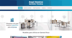 Desktop Screenshot of angelramirezserviciotecnico.com