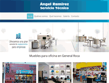 Tablet Screenshot of angelramirezserviciotecnico.com